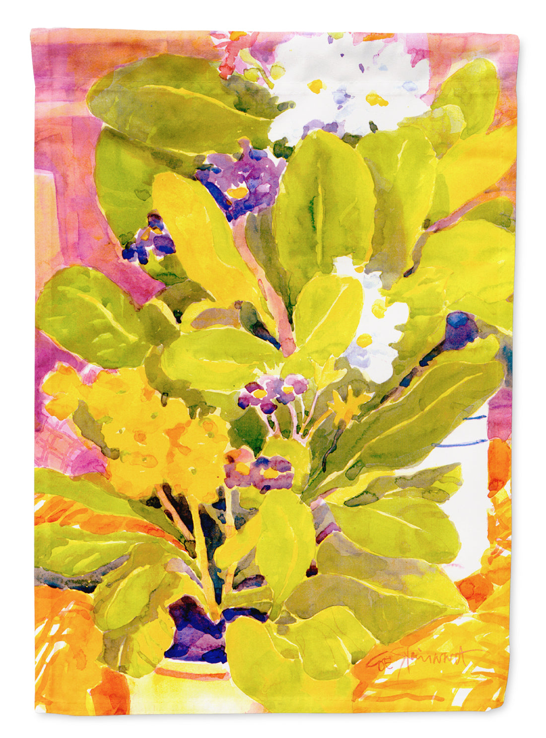 Flower Garden Flag Mailbox Decorative Yard Banner Outside Patio Artwork for Flower Beds, Garden Size, Multicolor