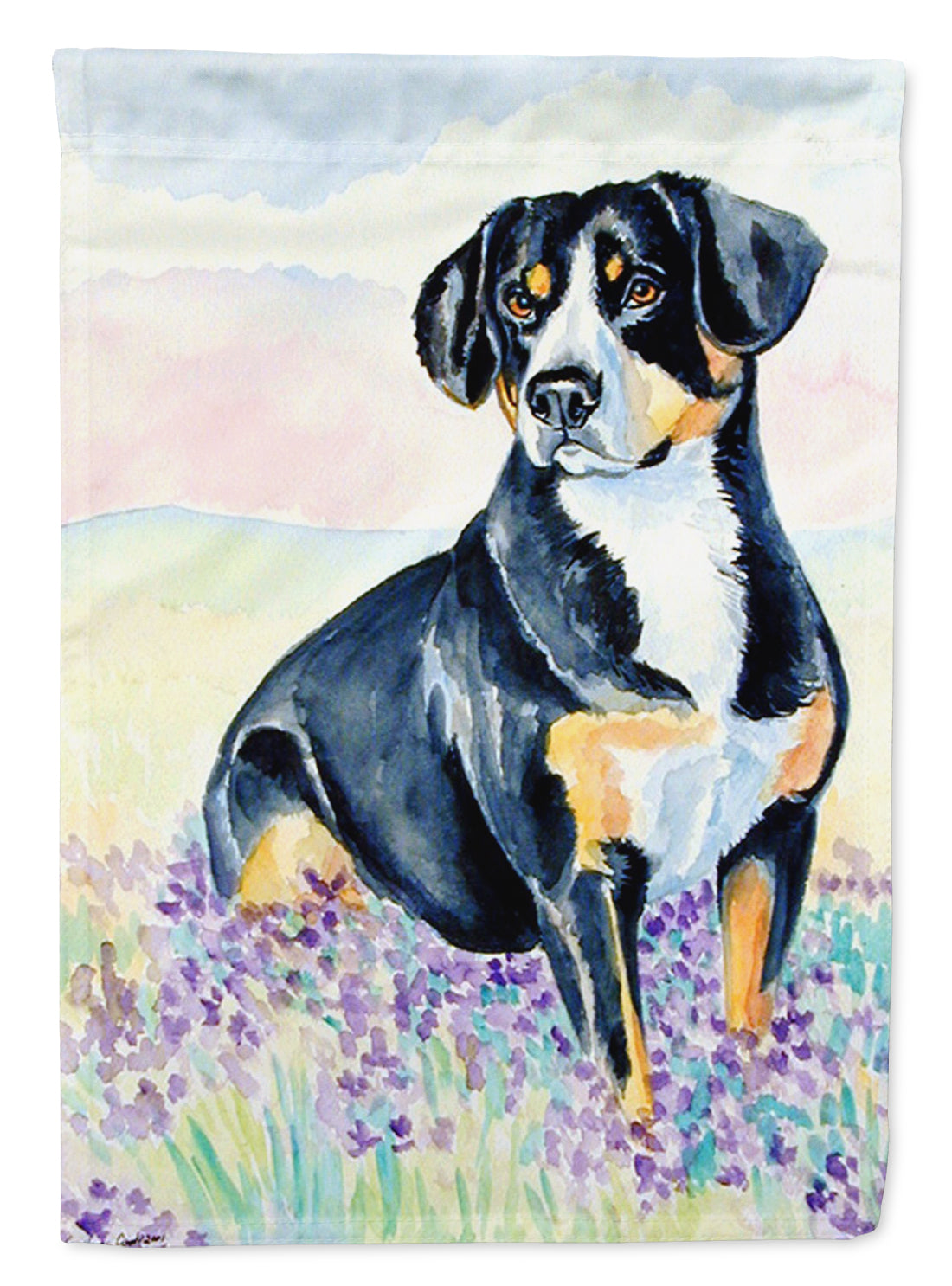 Entlebucher Mountain Dog Garden Flag Mailbox Decorative Yard Banner Outside Patio Artwork for Flower Beds, Garden Size, Multicolor
