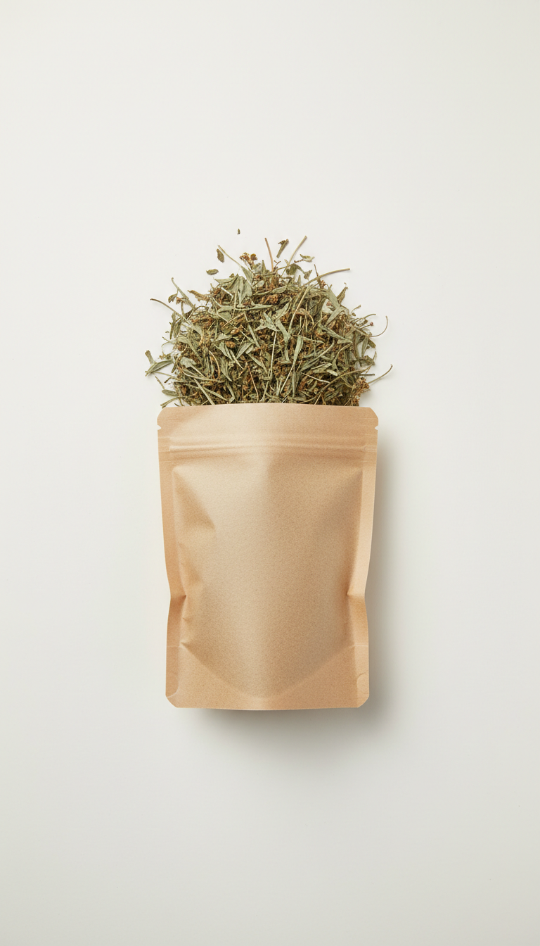 Wild Mugwort Dried Leaves Pouch